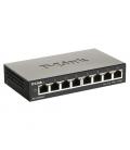 D-Link DGS-1100-08V2 switch Gestionado Gigabit Ethernet (10/100/1000) Negro - Imagen 4