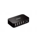 D-Link DUB-H7 USB 2.0 Type-B 480 Mbit/s Negro - Imagen 5