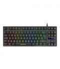 Mars Gaming MKTKLES teclado USB QWERTY Español Negro - Imagen 3