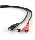 CABLE AUDIO GEMBIRD CONECTOR 3,5MM A RCA 5M - Imagen 2