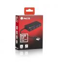 NGS iHub 3.0 USB 3.2 Gen 1 (3.1 Gen 1) Type-A 5000 Mbit/s Negro - Imagen 7