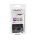 Ewent EW9864 adaptador de cable de vídeo 0,2 m HDMI VGA, 3.5mm Negro - Imagen 14