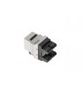 CONECTOR KEYSTONE LANBERG CAT.6 FTP RJ45 180 GRADOS - Imagen 2