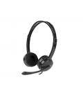 Auriculares natec canary con microfono negros - Imagen 2