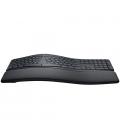 Logitech Ergo K860 teclado RF Wireless + Bluetooth Español Negro - Imagen 2