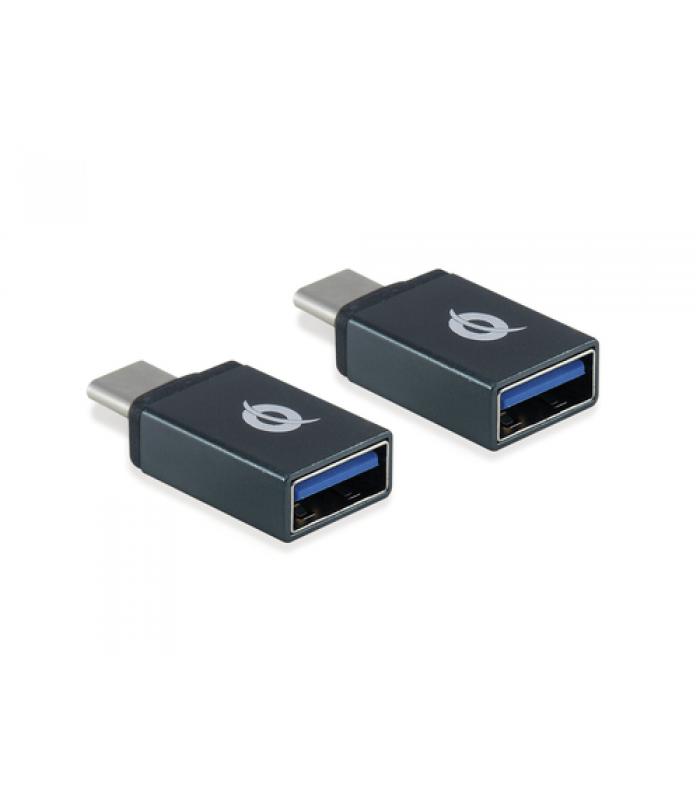 Adaptador Conector USB Hembra a USB-C Tipo C 3.1 Macho OTG