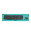 Logitech MK235 teclado RF inalámbrico QWERTY Internacional de EE.UU. Gris - Imagen 3