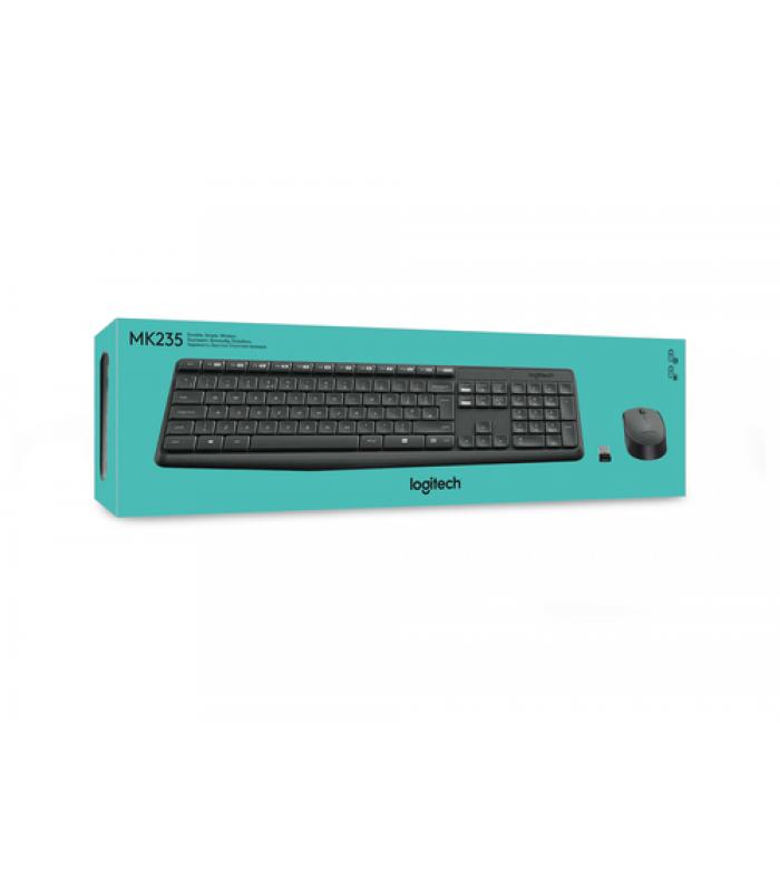 Logitech MK370 Combo for Business teclado Ratón incluido RF Wireless +  Bluetooth QWERTY Internacional de EE.UU. Grafito