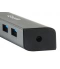 Equip 128954 hub de interfaz USB 3.2 Gen 1 (3.1 Gen 1) Type-C 5000 Mbit/s Negro - Imagen 6