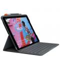 Logitech Slim Folio Grafito Bluetooth QWERTY Español - Imagen 2