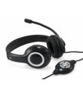 Conceptronic CCHATSTARU2B auricular y casco Auriculares Diadema USB tipo A Negro, Rojo - Imagen 2