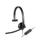 Logitech H570e Auriculares Diadema Negro - Imagen 2