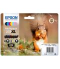 Epson Squirrel Multipack 6-colours 378XL Claria Photo HD Ink - Imagen 2