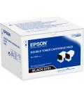 Epson Doble cartucho de tóner negro 7.3kx2 - Imagen 2