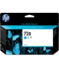 HP Cartucho de tinta DesignJet 728 cian de 130 ml - Imagen 2