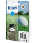 Epson Golf ball Singlepack Cyan 34 DURABrite Ultra Ink - Imagen 3