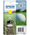 Epson Golf ball Singlepack Yellow 34 DURABrite Ultra Ink - Imagen 2