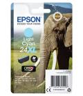 Epson Elephant Cartucho 24XL cian claro - Imagen 4