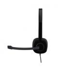 Logitech H151 Auriculares Diadema Conector de 3,5 mm Negro - Imagen 10