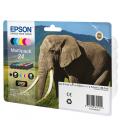 Epson Elephant Multipack 6-colours 24 Claria Photo HD Ink - Imagen 3