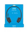 Logitech H340 Auriculares Diadema USB tipo A Negro - Imagen 7