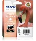 Epson Flamingo Cartucho T0870 optimizador de brillo - Imagen 2