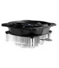 CoolBox Plannar 120 Procesador Ventilador Aluminio, Negro - Imagen 11