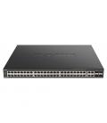 D-Link DGS-2000-52MP switch Gestionado L2/L3 Gigabit Ethernet (10/100/1000) Energía sobre Ethernet (PoE) 1U Negro - Imagen 2