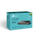 TP-LINK TL-SG108PE switch No administrado Gigabit Ethernet (10/100/1000) Energía sobre Ethernet (PoE) Negro - Imagen 17