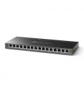 TP-LINK TL-SG116E No administrado Gigabit Ethernet (10/100/1000) Negro - Imagen 7