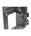 AISENS Soporte de techo giratorio, inclinable, extensible para monitor/TV 50kg de 23”-43”, Negro - Imagen 8