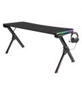 Mars Gaming MGDXLRGB Mesa Gaming Ergonómica RGB Negro Grande - Imagen 2