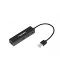 Adaptador natec dragonfly usb 2.0 a rj45 gigabit con 3xusb 2.0 - Imagen 2