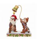 Figura enesco disney chip & dale version navideña - Imagen 1