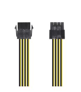 AISENS Cable Alimentación, 8pin/H-4+4pin/M, 30cm