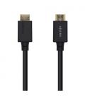 AISENS Cable HDMI V2.1 Ultra Alta Velocidad / HEC 8k@60Hz 48Gbps, A/M-A/M, Negro, 0.5m - Imagen 1