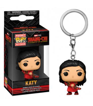 Funko pop keychain llavero marvel shang - chi katy 53760 - Imagen 1