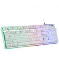 Pack Gaming Mars Gaming MCPX/ Teclado H-MECH + Ratón Óptico + Alfombrilla/ Blanco