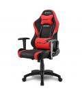 SILLA GAMING SHARKOON SKILLER SGS2 JR NEGRO ROJO - Imagen 1