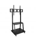 SOPORTE DE SUELO CON RUEDAS TOOQ FS20100M-B 37-100" MAX 150KG - Imagen 2