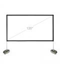 iggual Pantalla exterior portable 120" 265x149 cm - Imagen 1