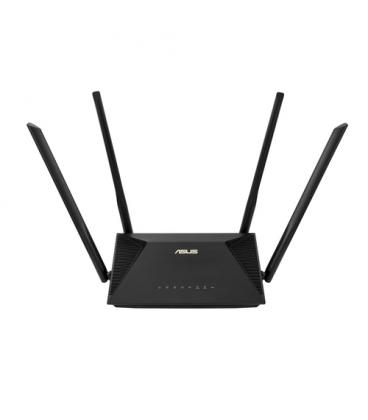 ASUS RT-AX53U router inalámbrico Gigabit Ethernet Doble banda (2,4 GHz / 5 GHz) 3G 4G Negro - Imagen 1