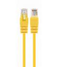 CABLE RED GEMBIRD UTP CAT6 0,25M AMARILLO - Imagen 1