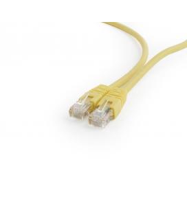 CABLE RED GEMBIRD UTP CAT6 0,5M AMARILLO - Imagen 1