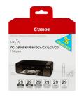 Canon PGI-29 MBK/PBK/DGY/GY/LGY/CO cartucho de tinta Original Negro, Gris Oscuro, Gris, Gris claro, Negro mate, Foto negro - Ima