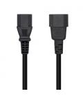 AISENS Cable Alimentación CPU, C13/H-C14/M, Negro, 3.0m - Imagen 1