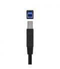 AISENS Cable USB 3.0 Impresora Tipo A/M-B/M, Negro, 3.0m - Imagen 2