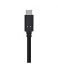 AISENS Cable USB 3.1 Gen 2 10 Gbps 3 A, Tipo C/M-A/M, Negro, 0.5m - Imagen 2