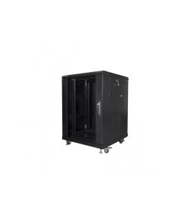 ARMARIO RACK LANBERG 15U 600X600 AUTO ENSAMBLADO 19" HASTA 800KG NEGRO - Imagen 1