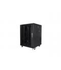 ARMARIO RACK LANBERG 15U 600X600 AUTO ENSAMBLADO 19" HASTA 800KG NEGRO - Imagen 1